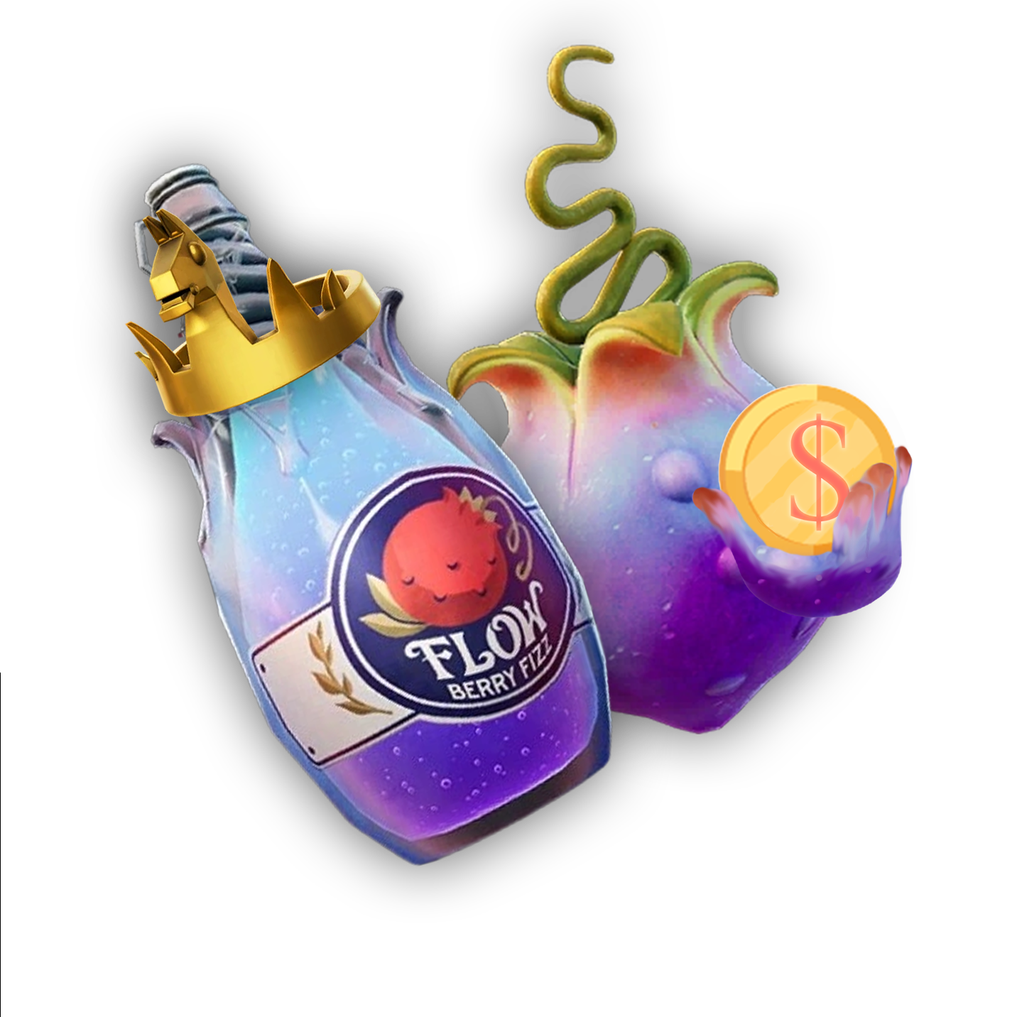 Flowberry Fizz 2D Preview